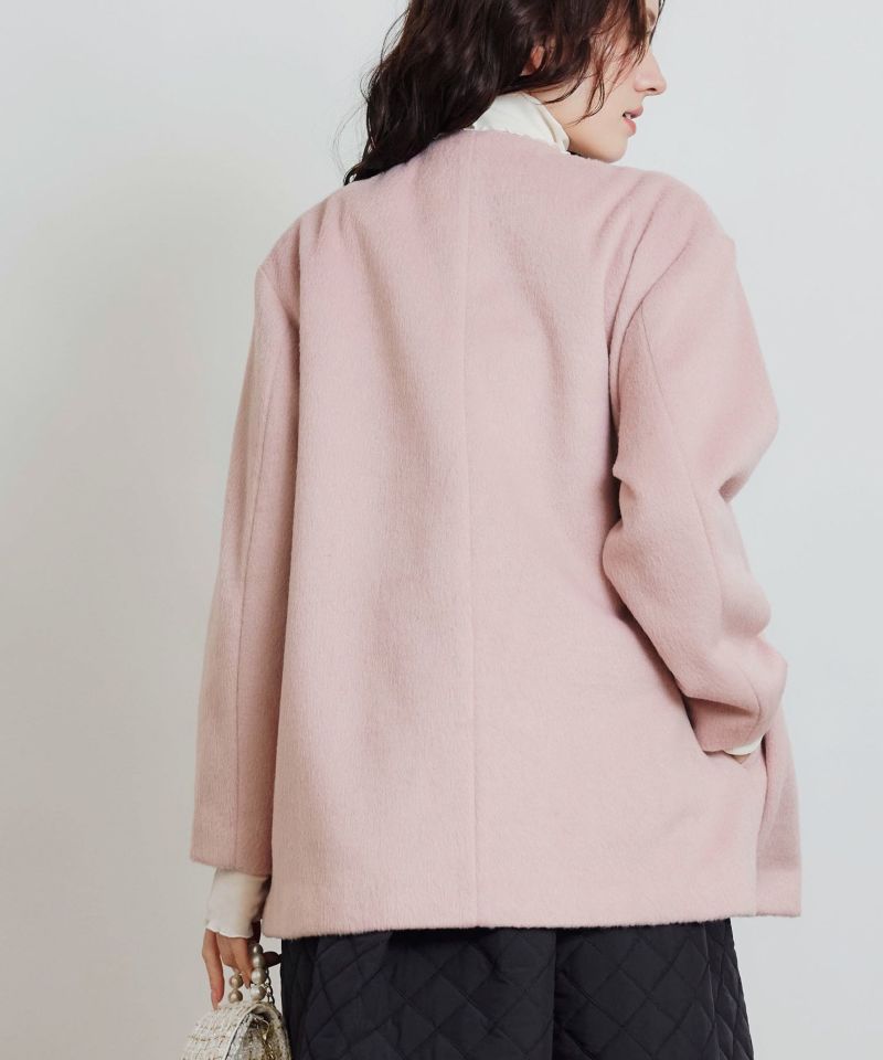 model：H155　着用サイズ：M　ピンク