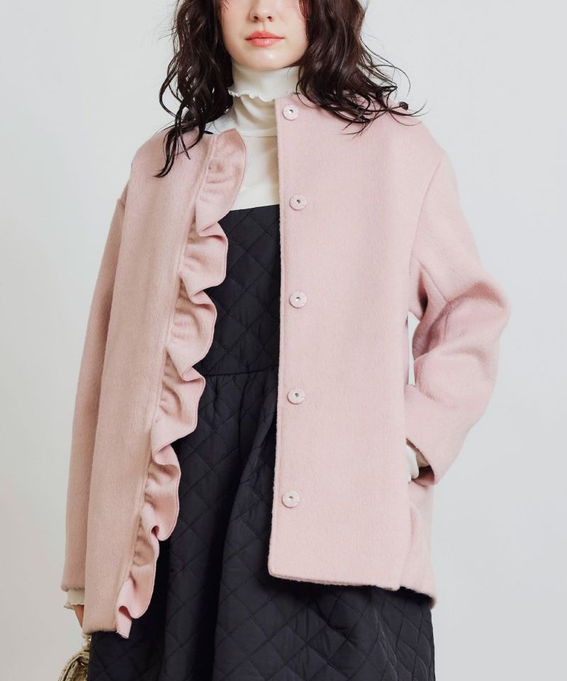 model：H155　着用サイズ：M　ピンク