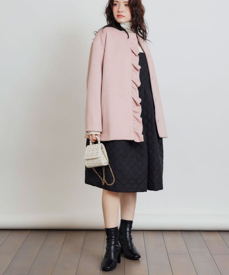 model：H155　着用サイズ：M　ピンク