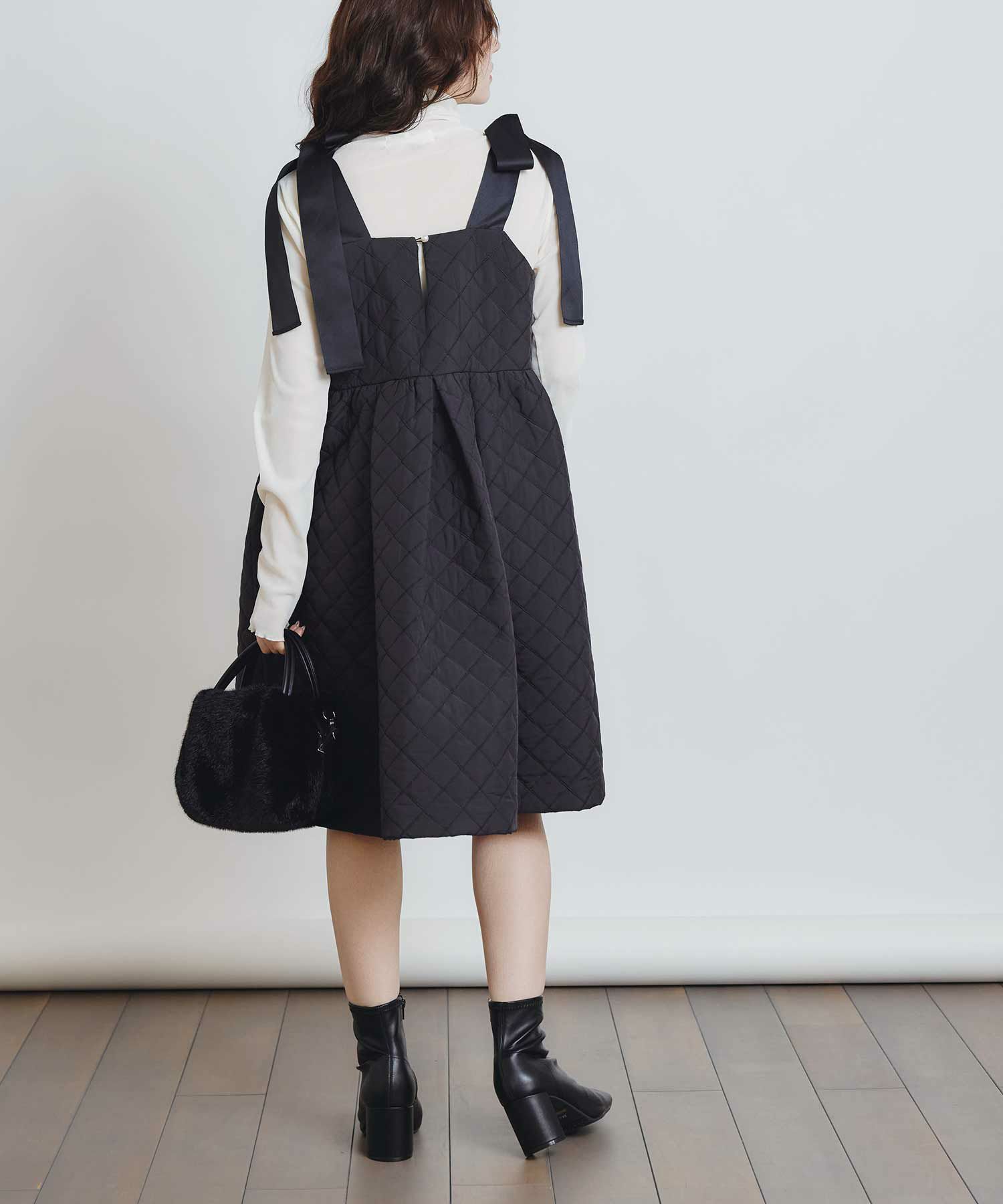 キルティングリボンミニワンピース | PICCIN (ピッチン) 公式通販