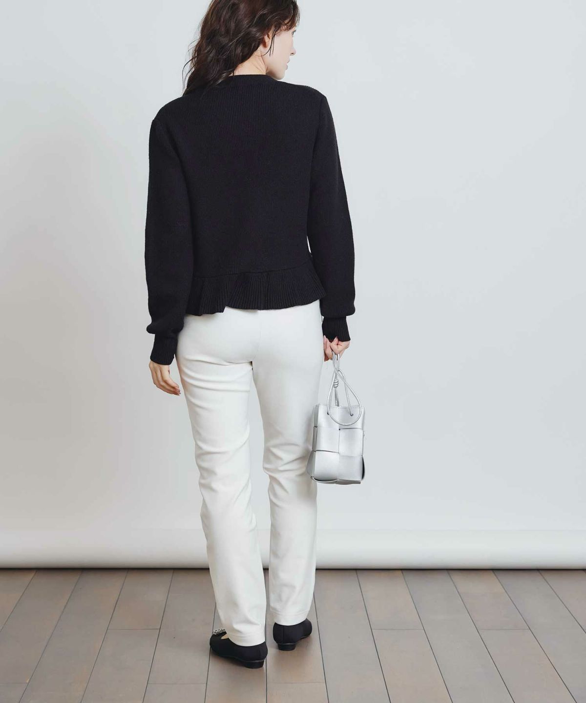 model：H155　着用サイズ：M　ブラック