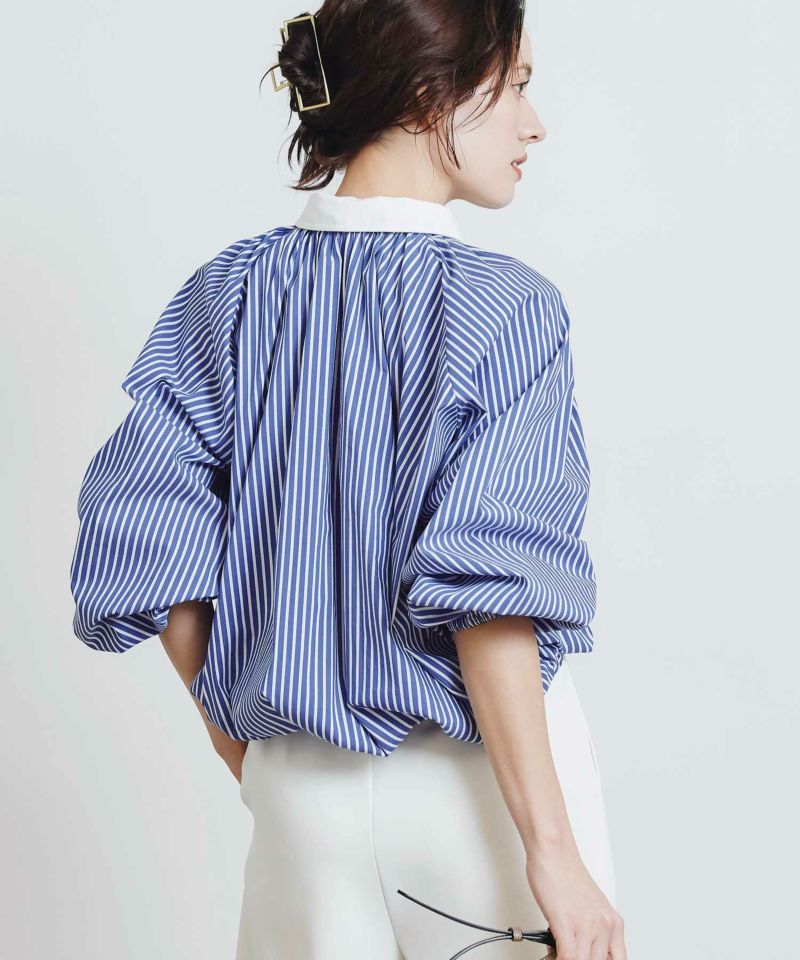 model：H155　着用サイズ：M　ブルー系その他