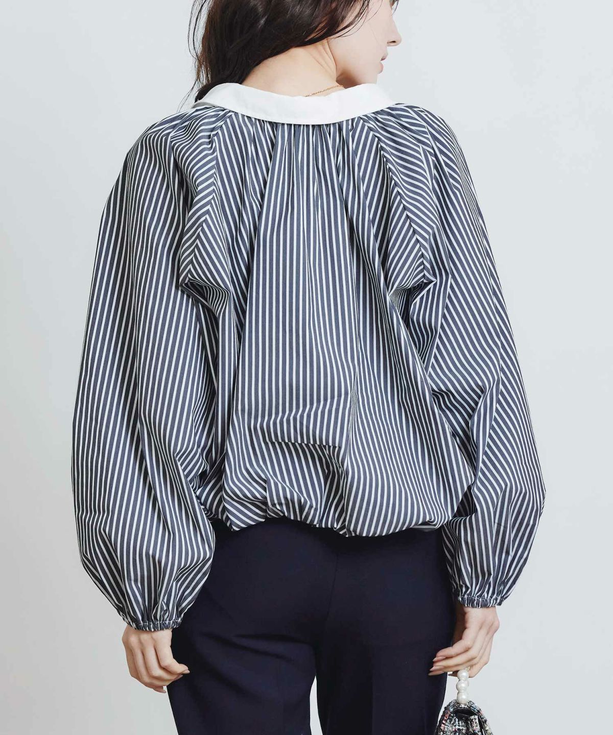 model：H155　着用サイズ：M　ブラック系その他