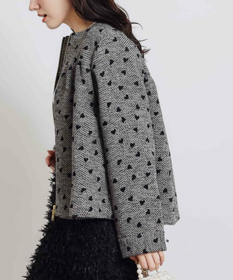 model：H155　着用サイズ：M　モカ