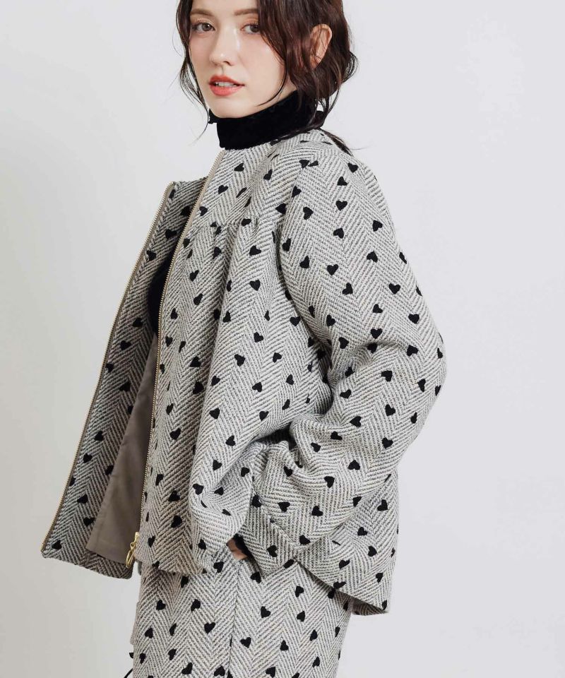 model：H155　着用サイズ：M　ベージュ　セットアップで