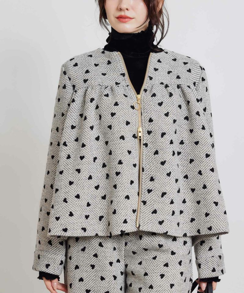 model：H155　着用サイズ：M　ベージュ　セットアップで