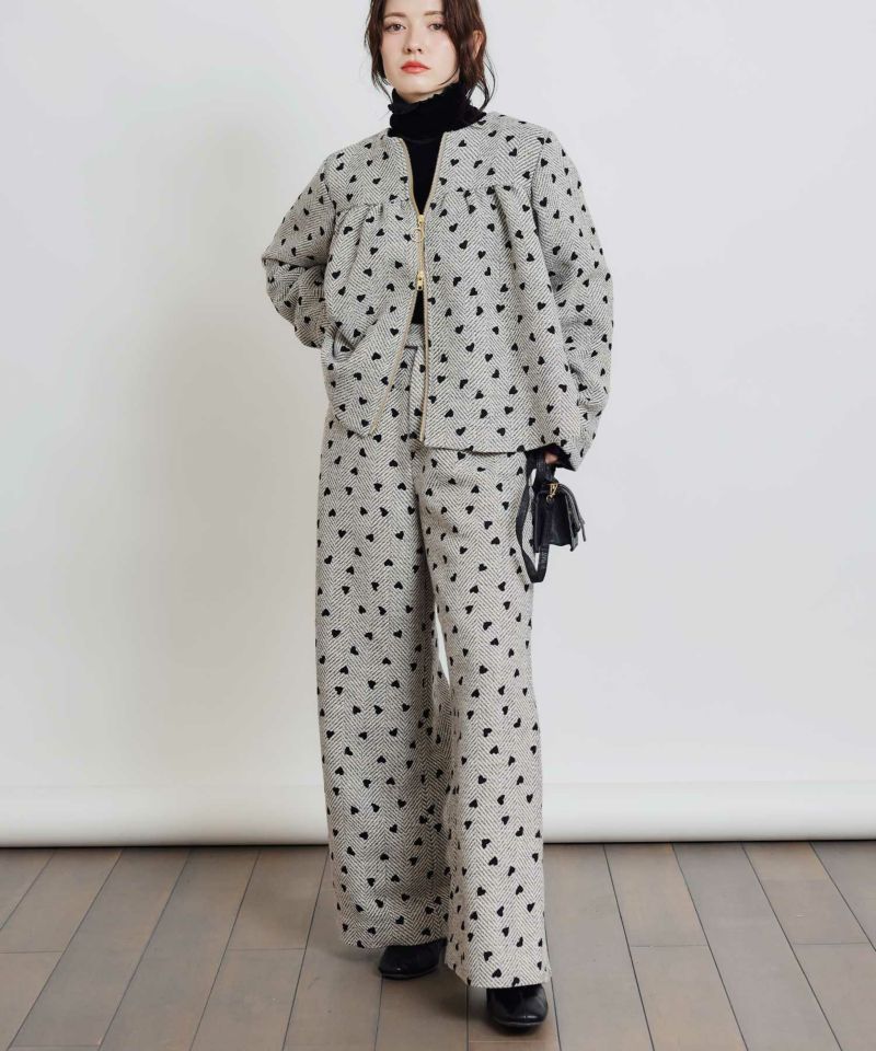 model：H155　着用サイズ：M　ベージュ　セットアップで