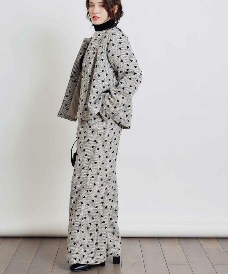 model：H155　着用サイズ：M　ベージュ　セットアップで