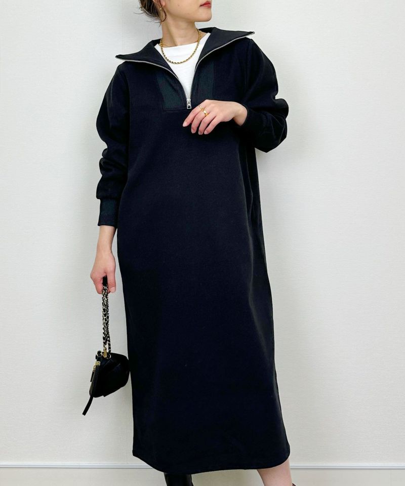 model：H164　着用サイズ：M　ブラック