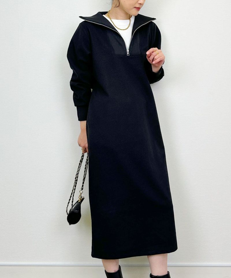 model：H164　着用サイズ：M　ブラック