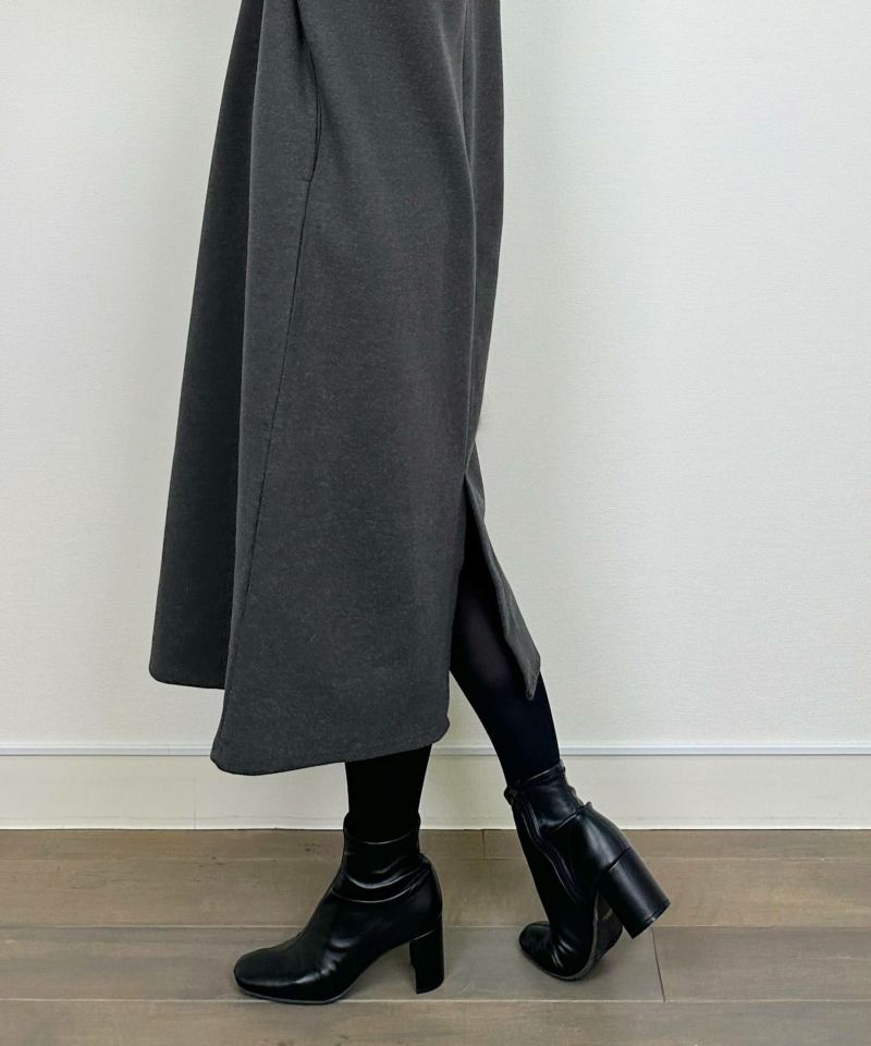 model：H164　着用サイズ：M　チャコールグレー