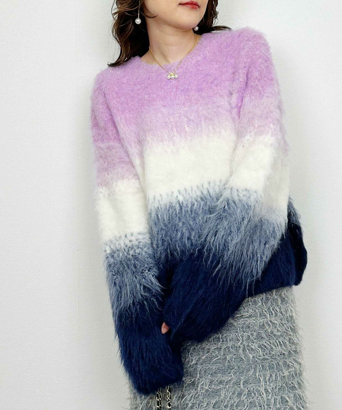 model：H164　着用サイズ：M　ピンク