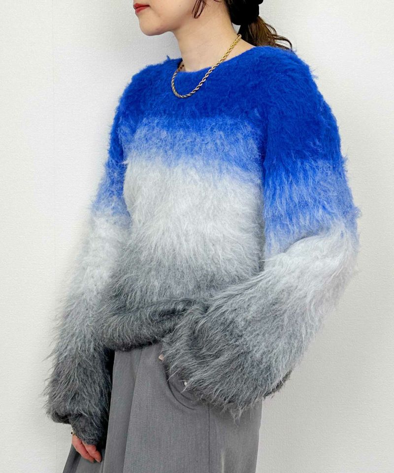 model：H164　着用サイズ：M　ブルー