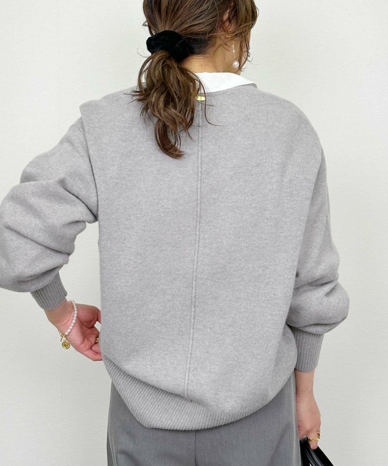 model：H164　着用サイズ：M　グレー