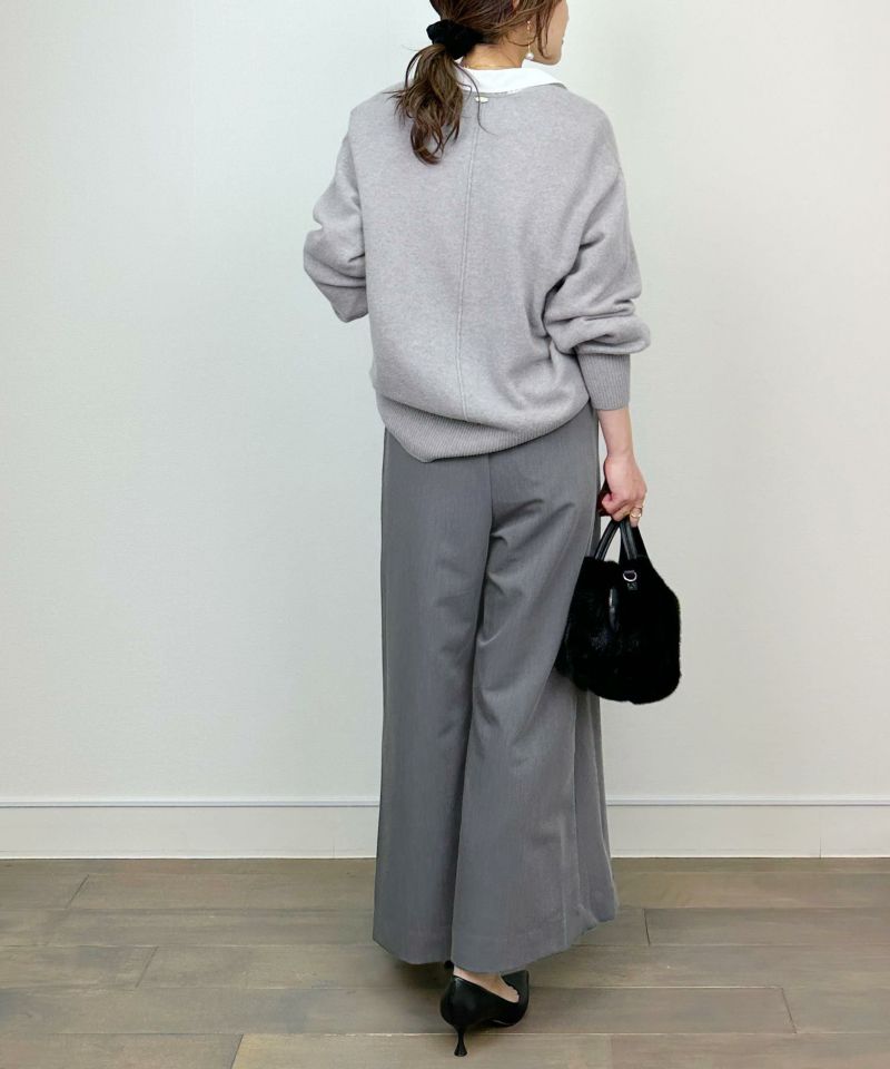 model：H164　着用サイズ：M　グレー