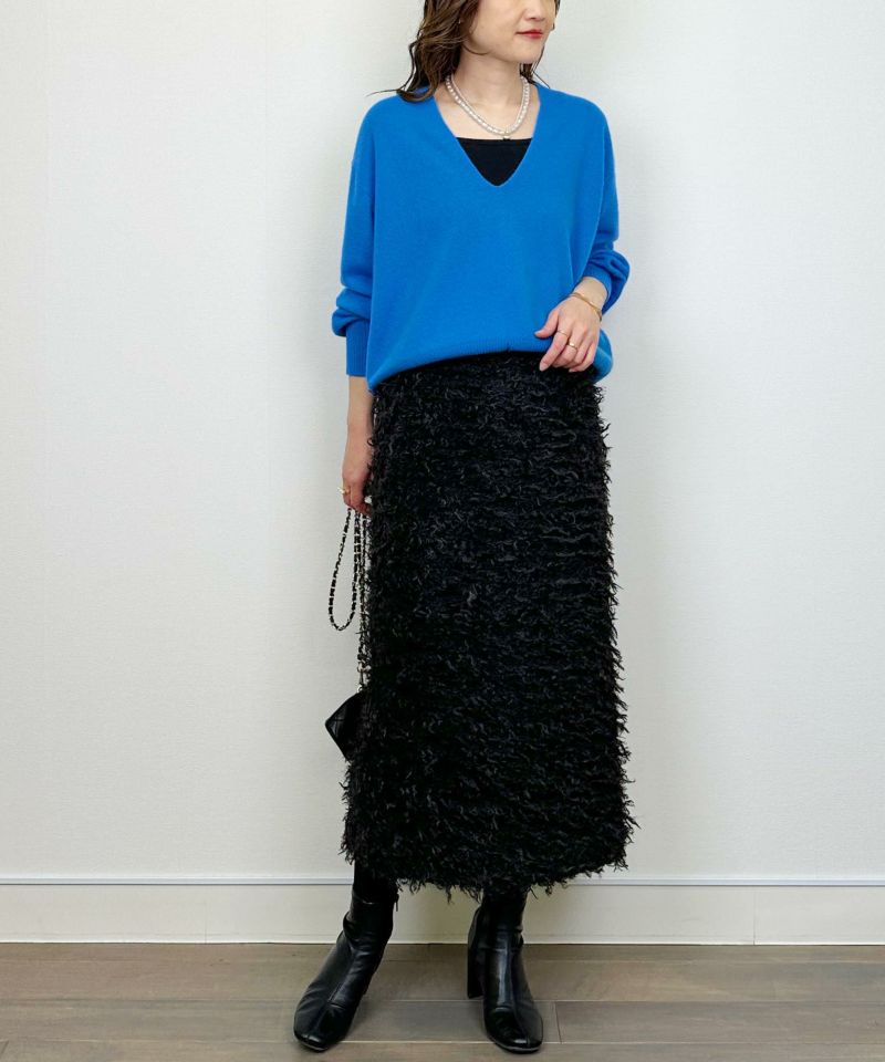 model：H164　着用サイズ：M　ブルー