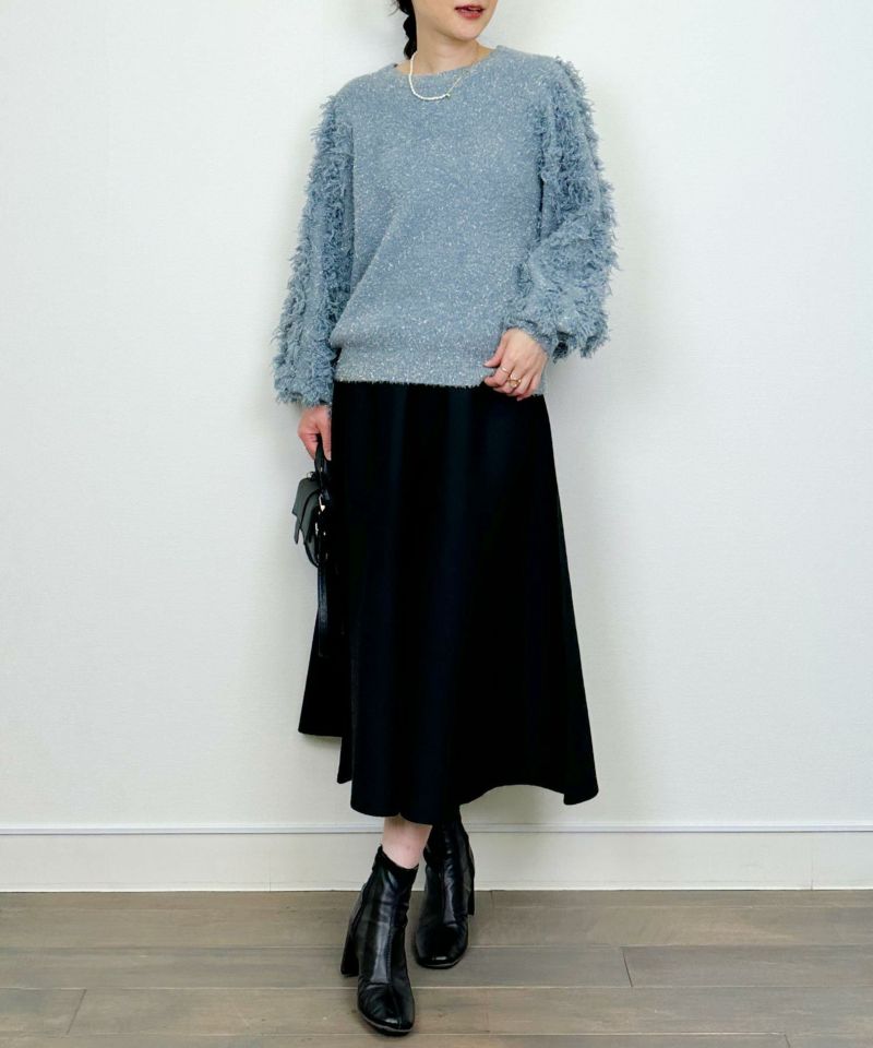 model：H164　着用サイズ：M　ライトブルー