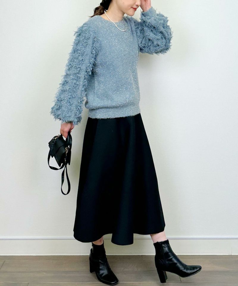 model：H164　着用サイズ：M　ライトブルー