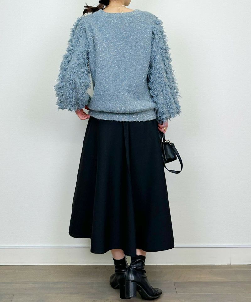 model：H164　着用サイズ：M　ライトブルー