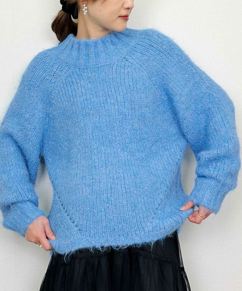 model：H164　着用サイズ：M　ブルー