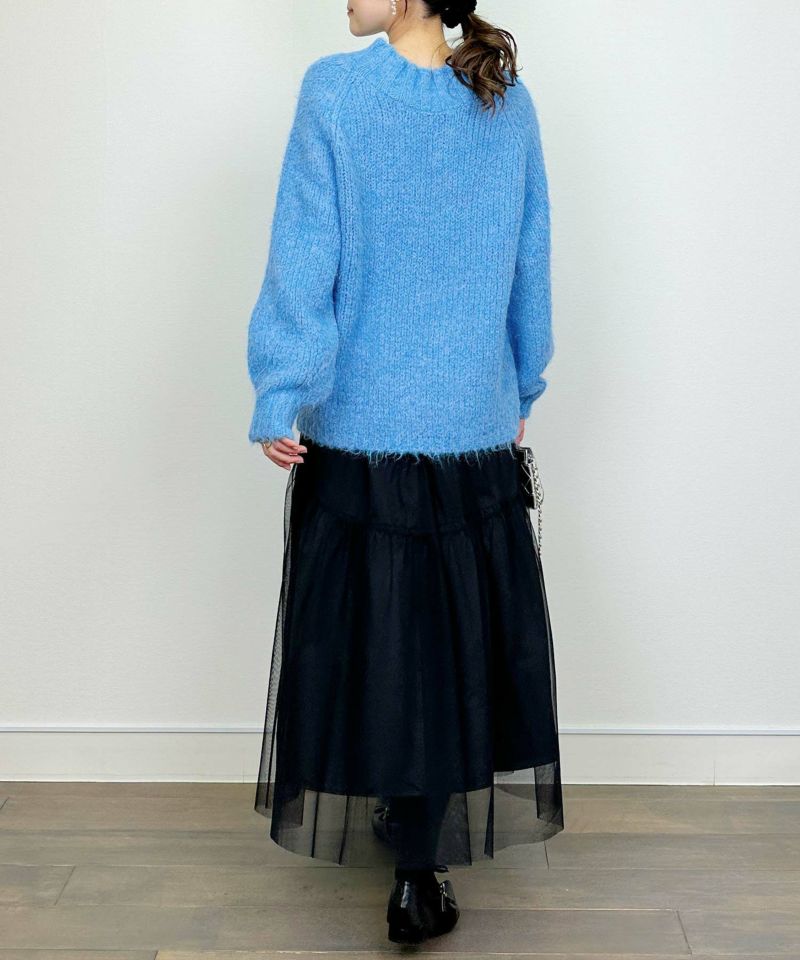 model：H164　着用サイズ：M　ブルー