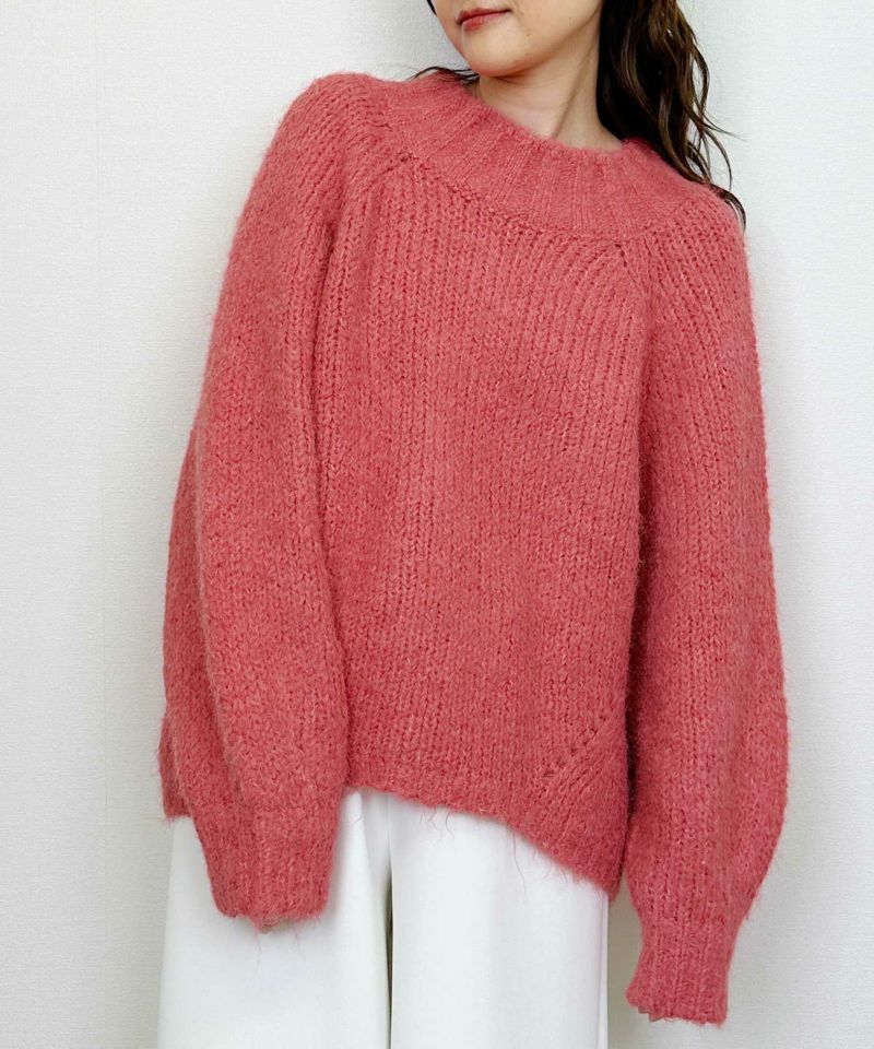 model：H164　着用サイズ：M　ピンク