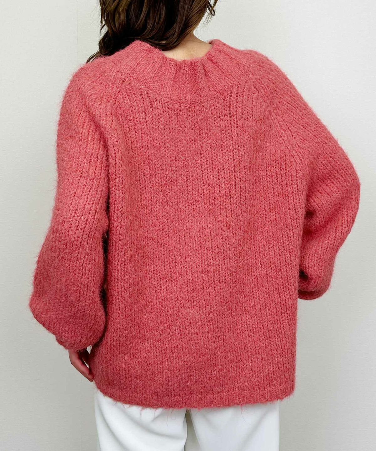 model：H164　着用サイズ：M　ピンク