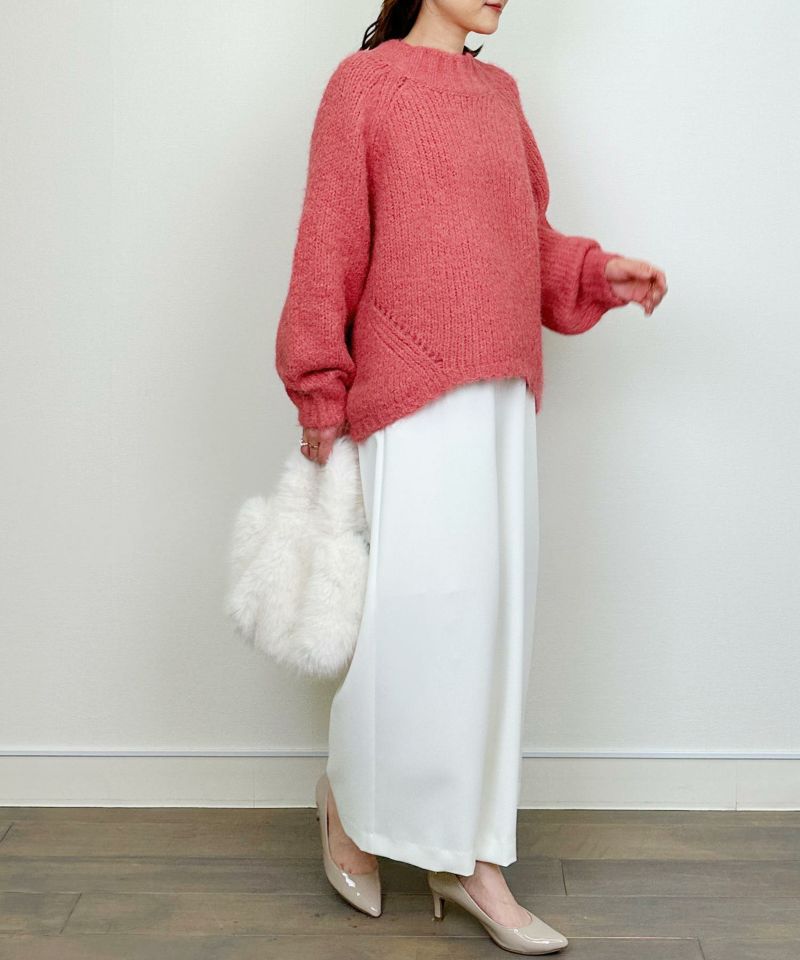 model：H164　着用サイズ：M　ピンク