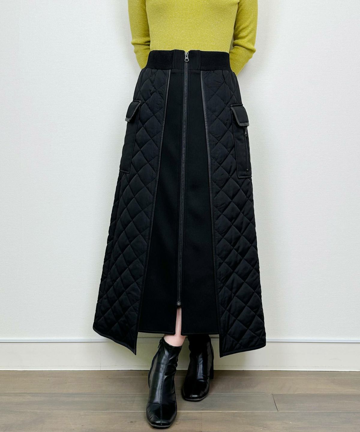 model：H164　着用サイズ：M　ブラック