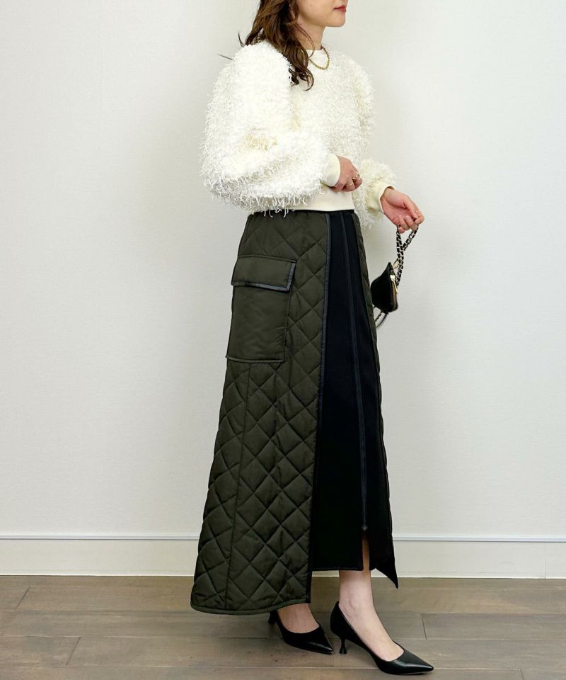 model：H164　着用サイズ：M　カーキ