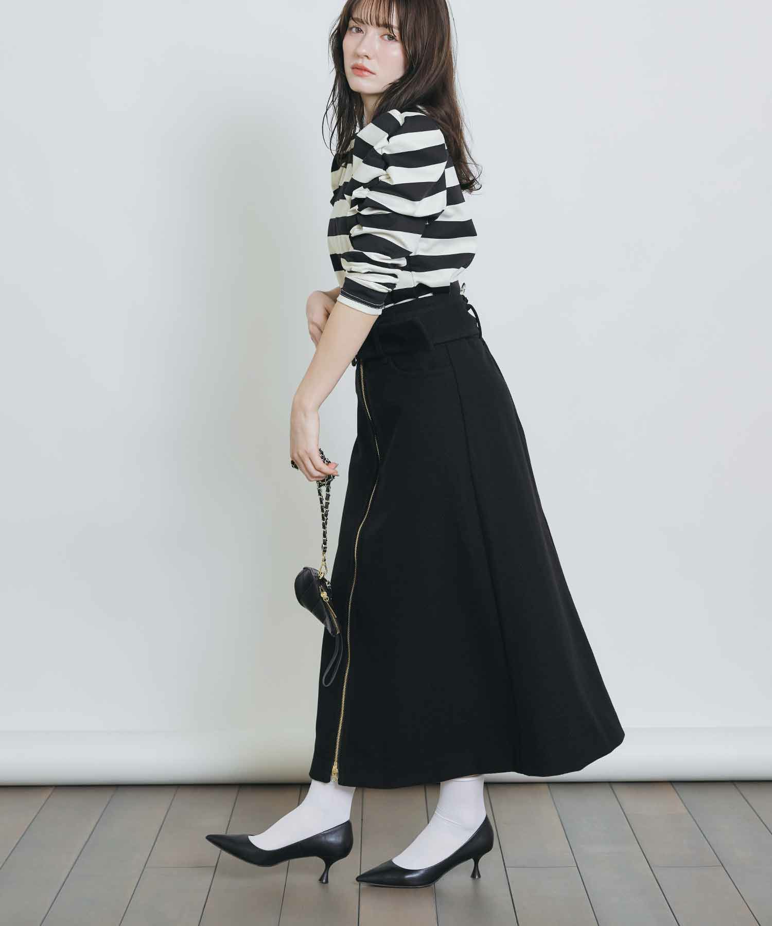 model：H155　着用サイズ：M　ブラック