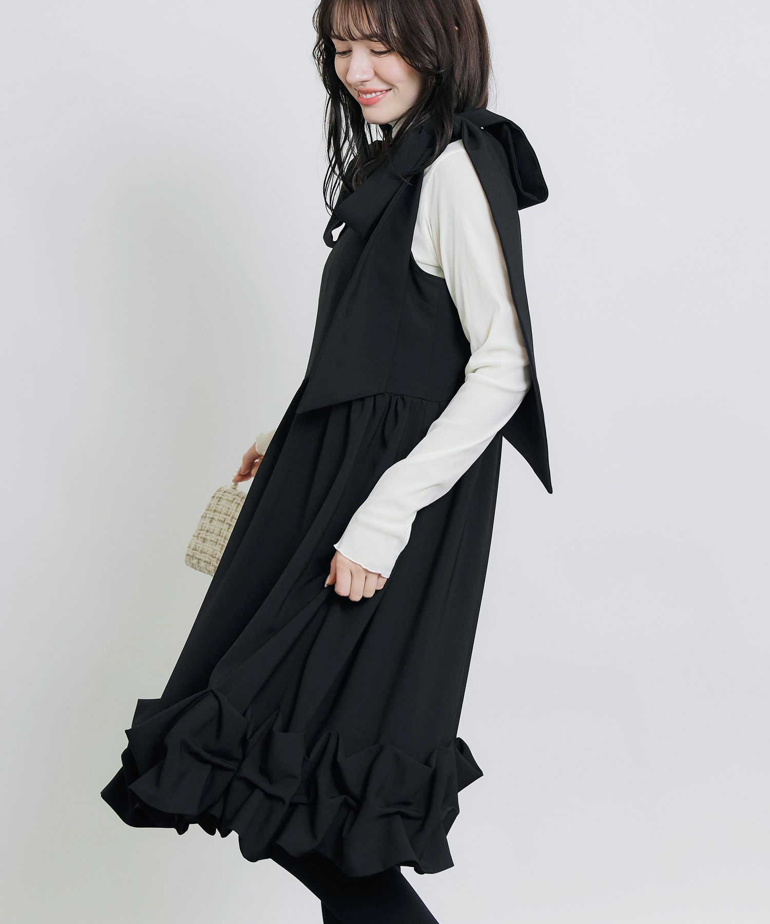model：H155　着用サイズ：M