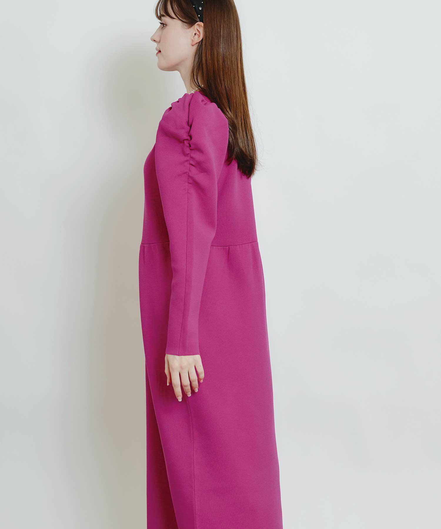 ギャザースリーブコクーンニットワンピース | PICCIN (ピッチン) 公式通販