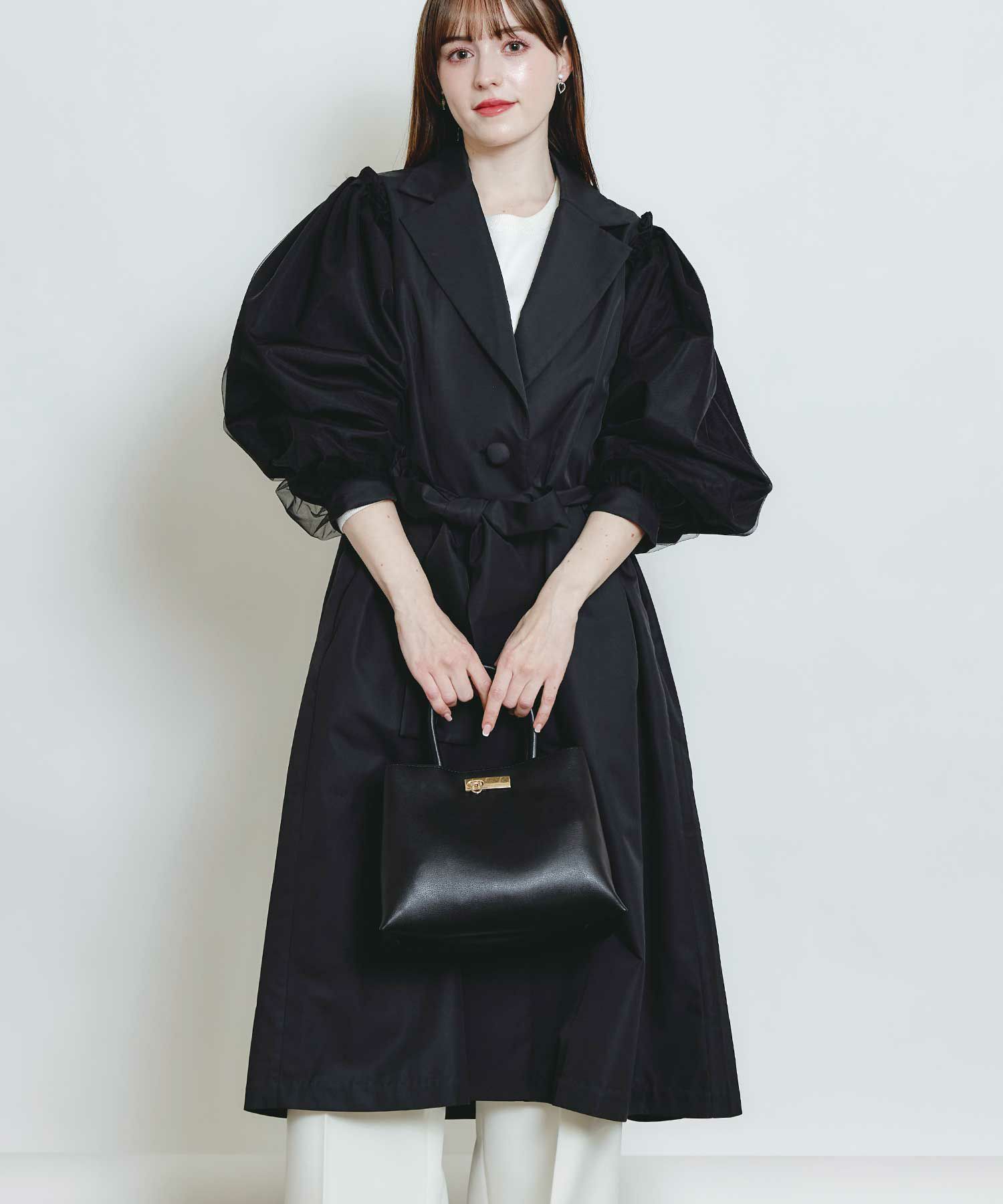 袖チュール重ねドレスコート | PICCIN (ピッチン) 公式通販