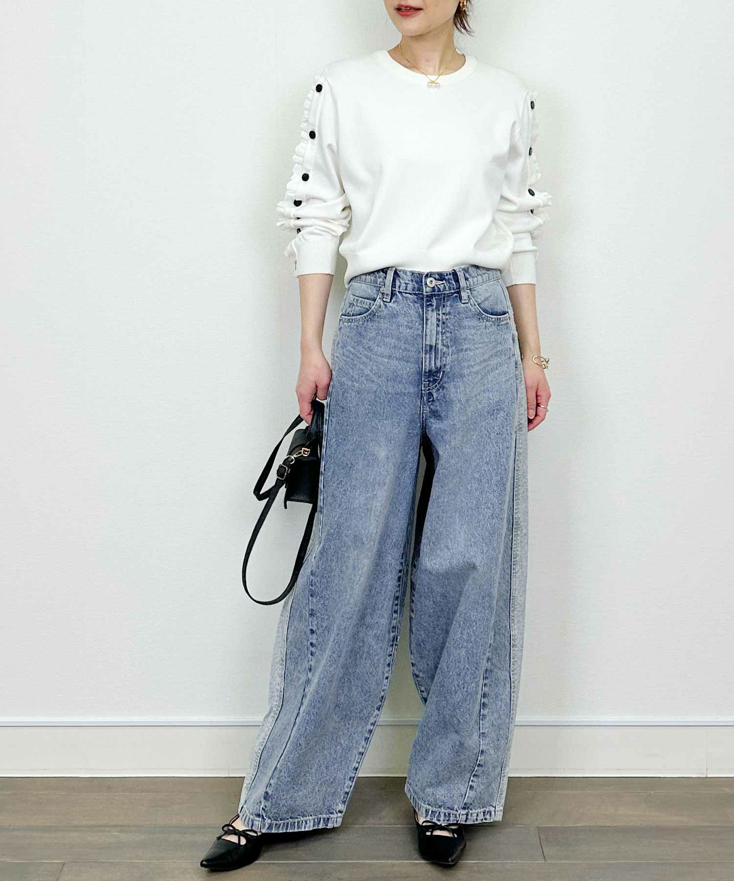 フリンジデニムパンツ | PICCIN (ピッチン) 公式通販