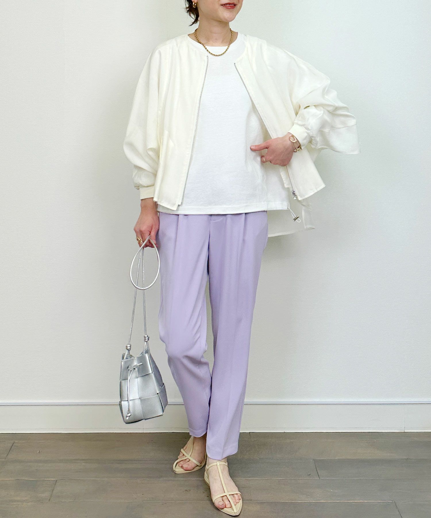 バックギャザーフリルブルゾン | PICCIN (ピッチン) 公式通販