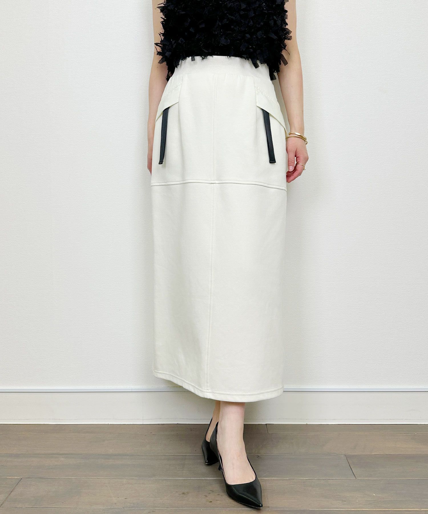 セットアップ可能】ポンチバックファスナースカート | PICCIN