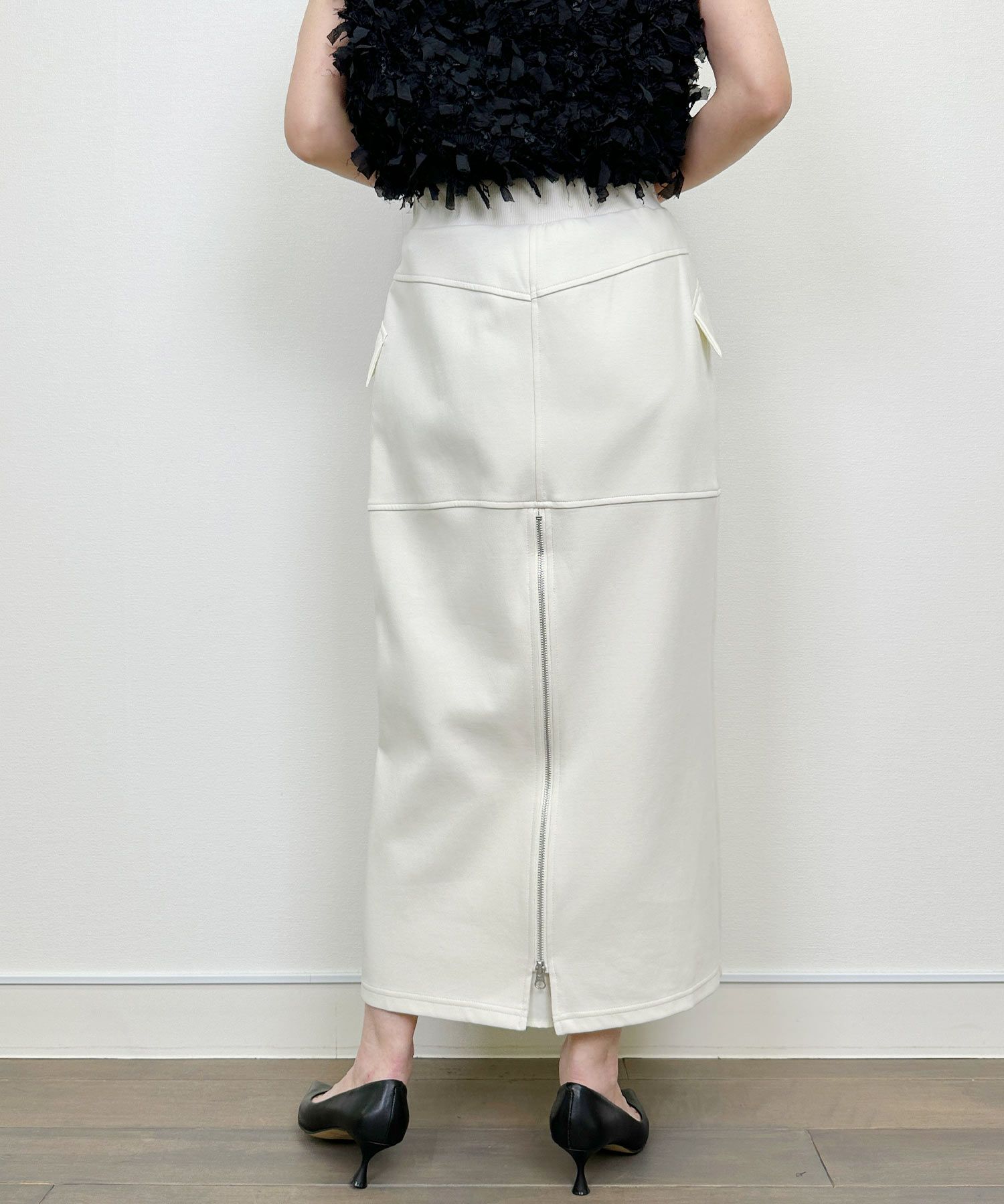 セットアップ可能】ポンチバックファスナースカート | PICCIN