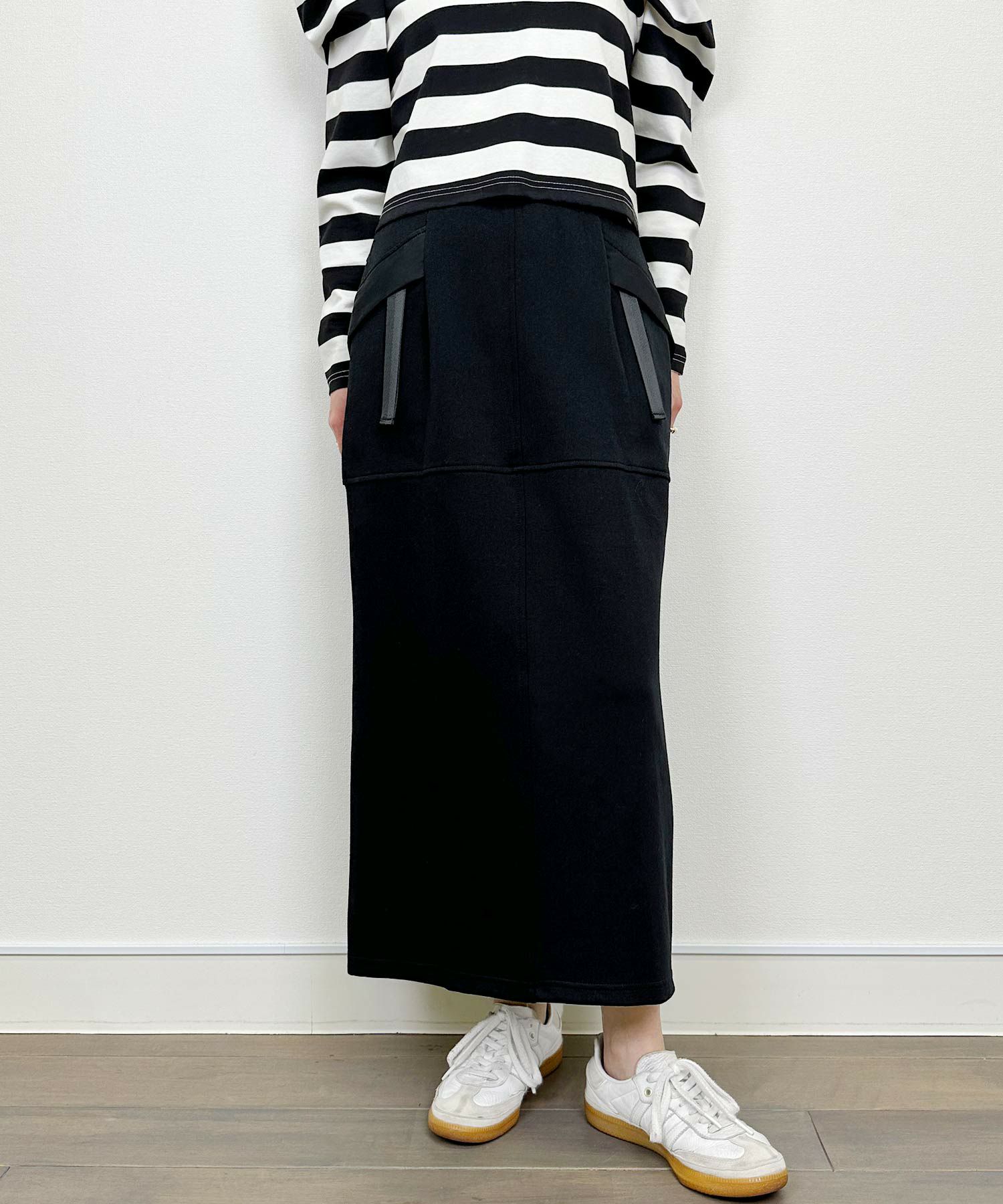 model：H164　着用サイズ：M　ブラック