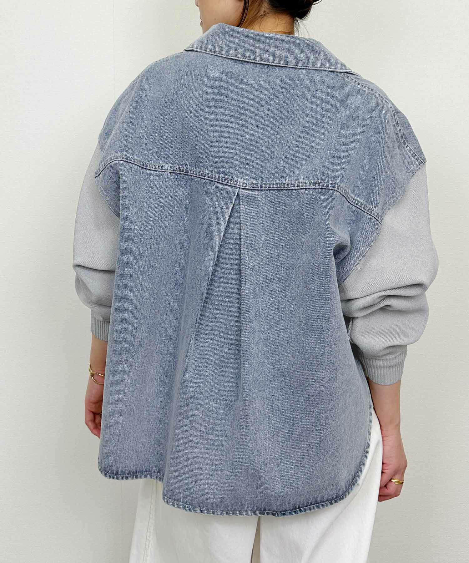 ニット切り替えデニムジャケット | PICCIN (ピッチン) 公式通販