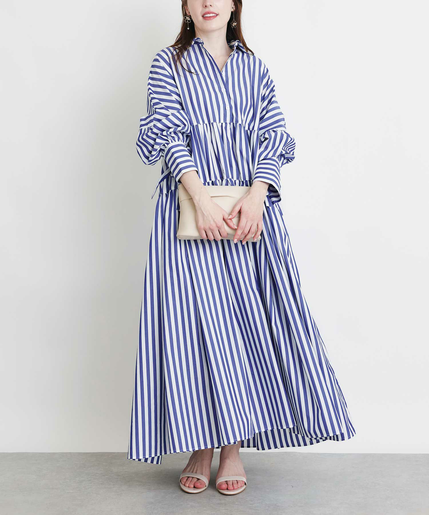 ストライプティアードワンピース | PICCIN (ピッチン) 公式通販