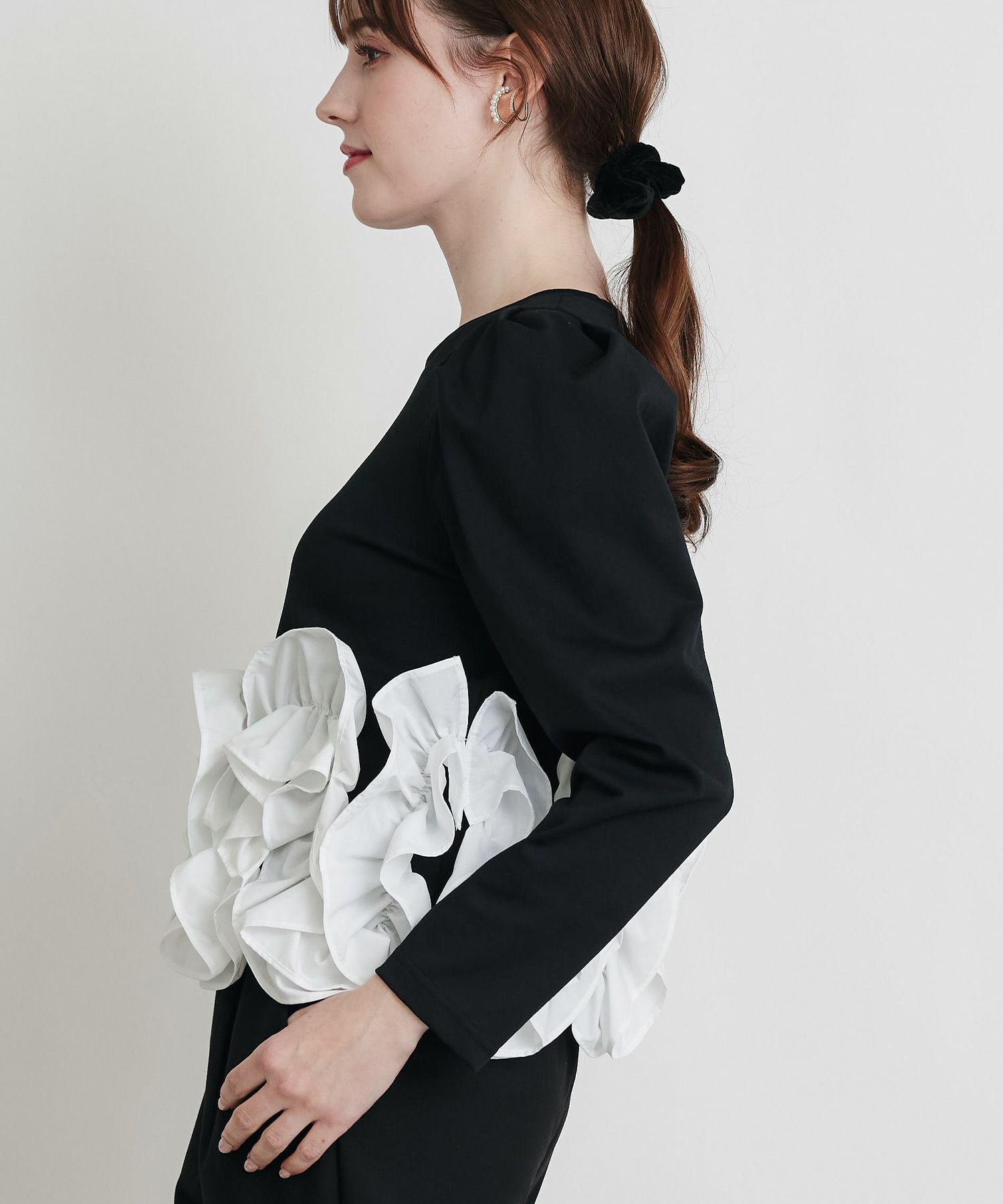 裾フリルプルオーバー | PICCIN (ピッチン) 公式通販