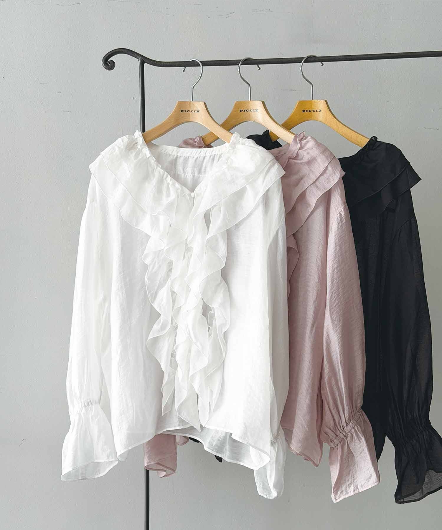 フリルシアーブラウス | PICCIN (ピッチン) 公式通販