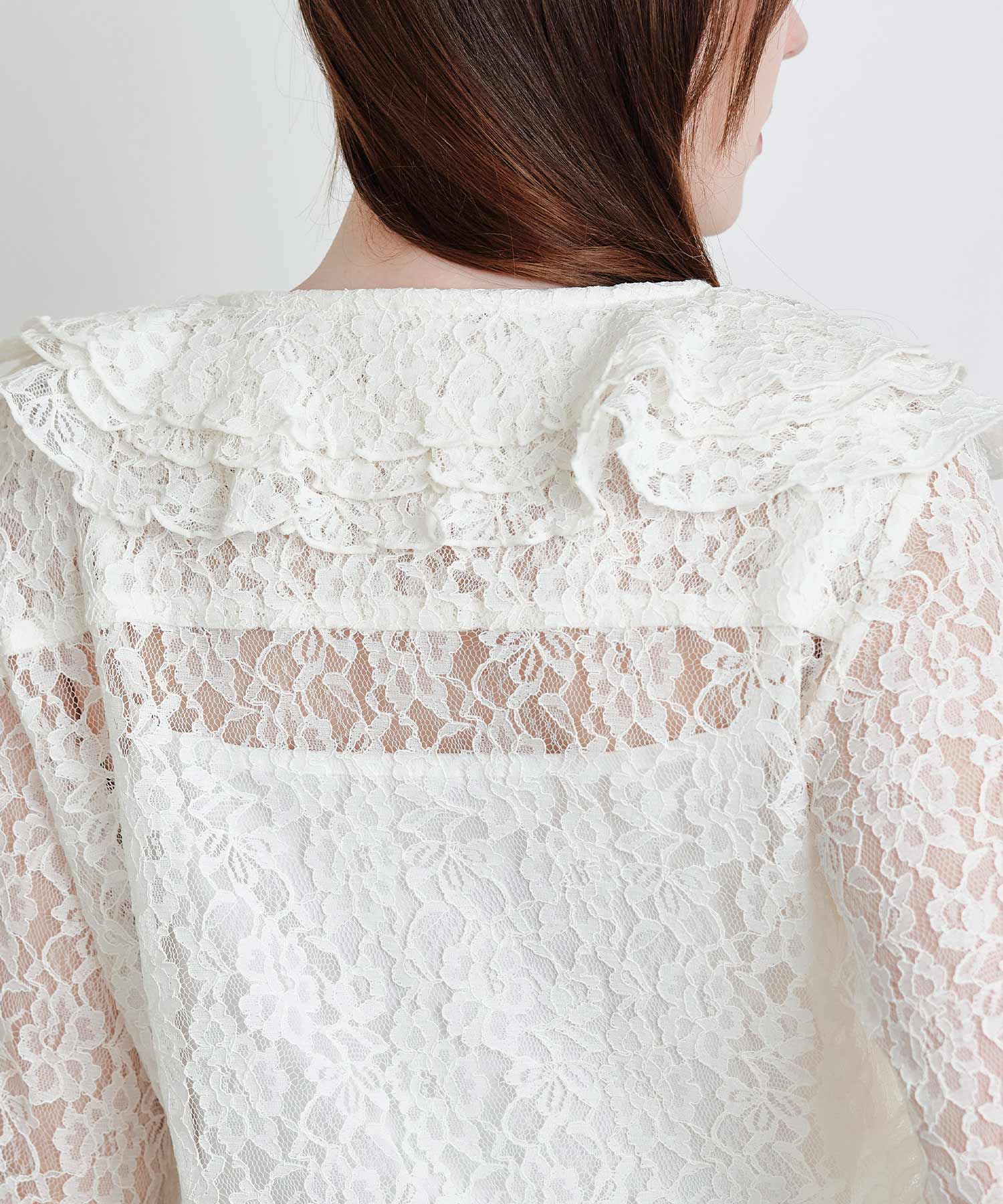 レースフリルブラウス | PICCIN (ピッチン) 公式通販