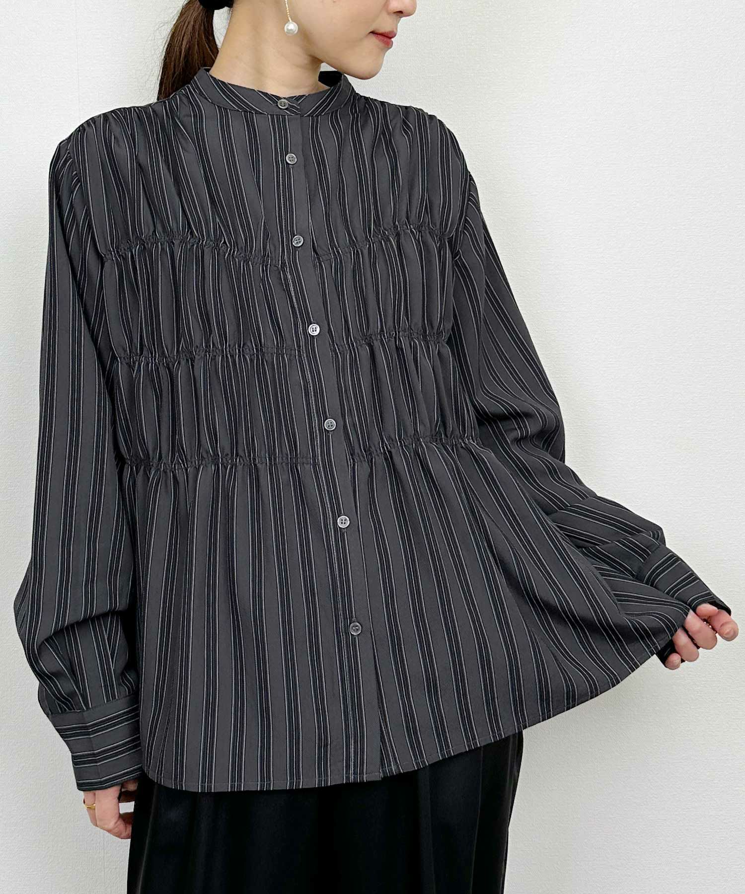 WEB限定】ストライプシャーリングシャツ | PICCIN (ピッチン) 公式通販