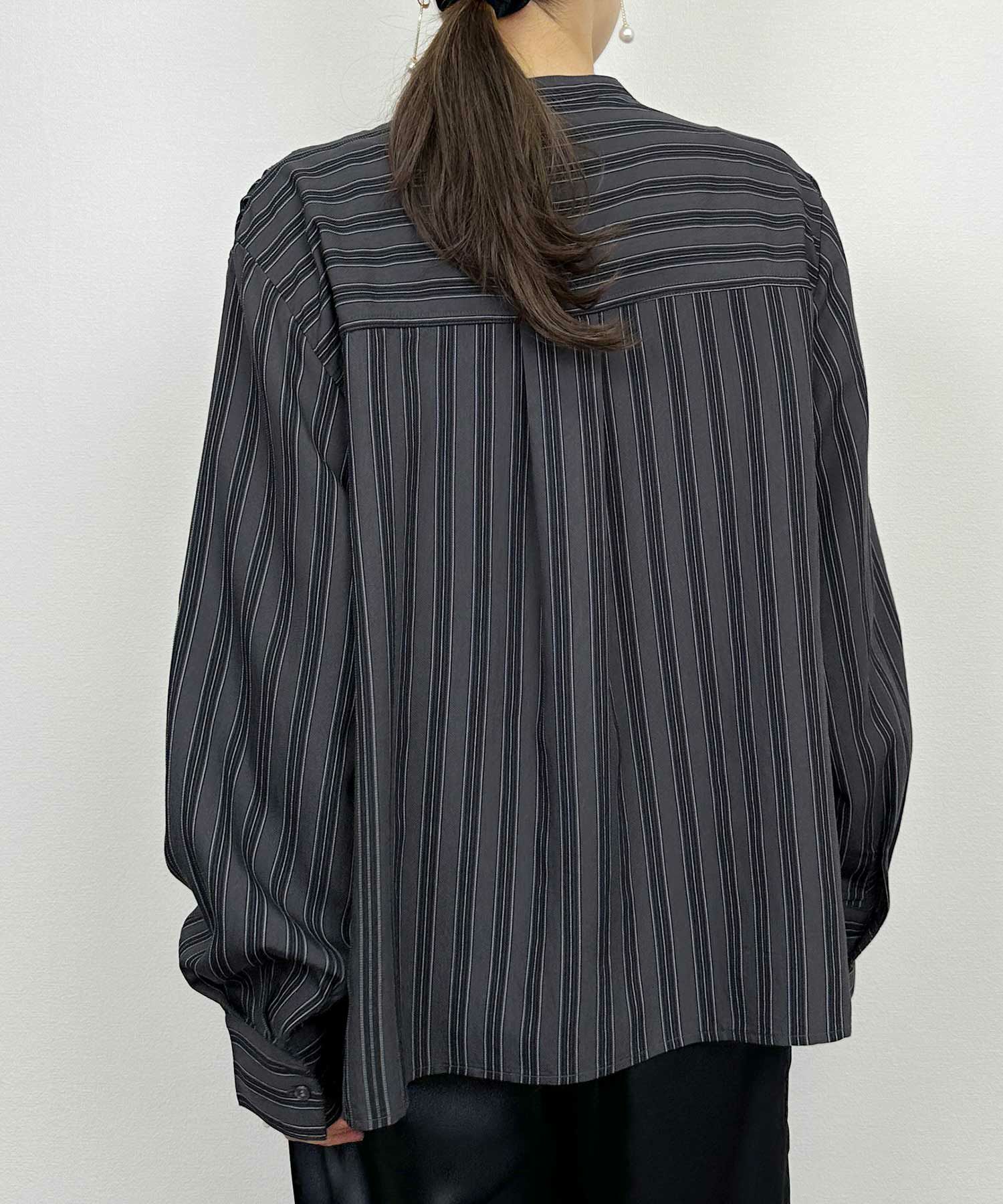 WEB限定】ストライプシャーリングシャツ | PICCIN (ピッチン) 公式通販