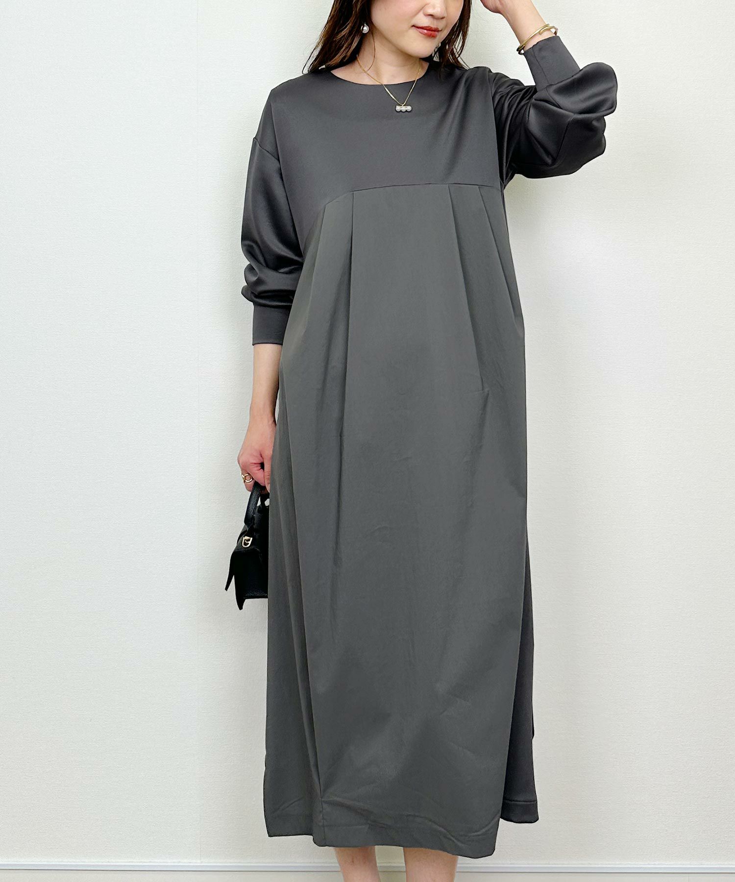 切り替えコクーンワンピース | PICCIN (ピッチン) 公式通販