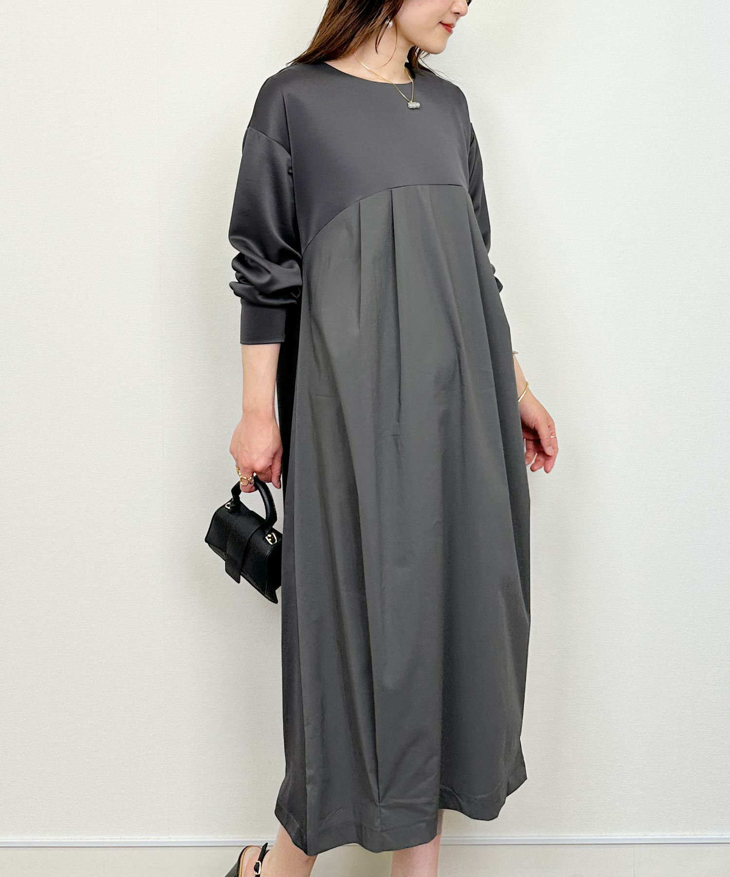 切り替えコクーンワンピース | PICCIN (ピッチン) 公式通販