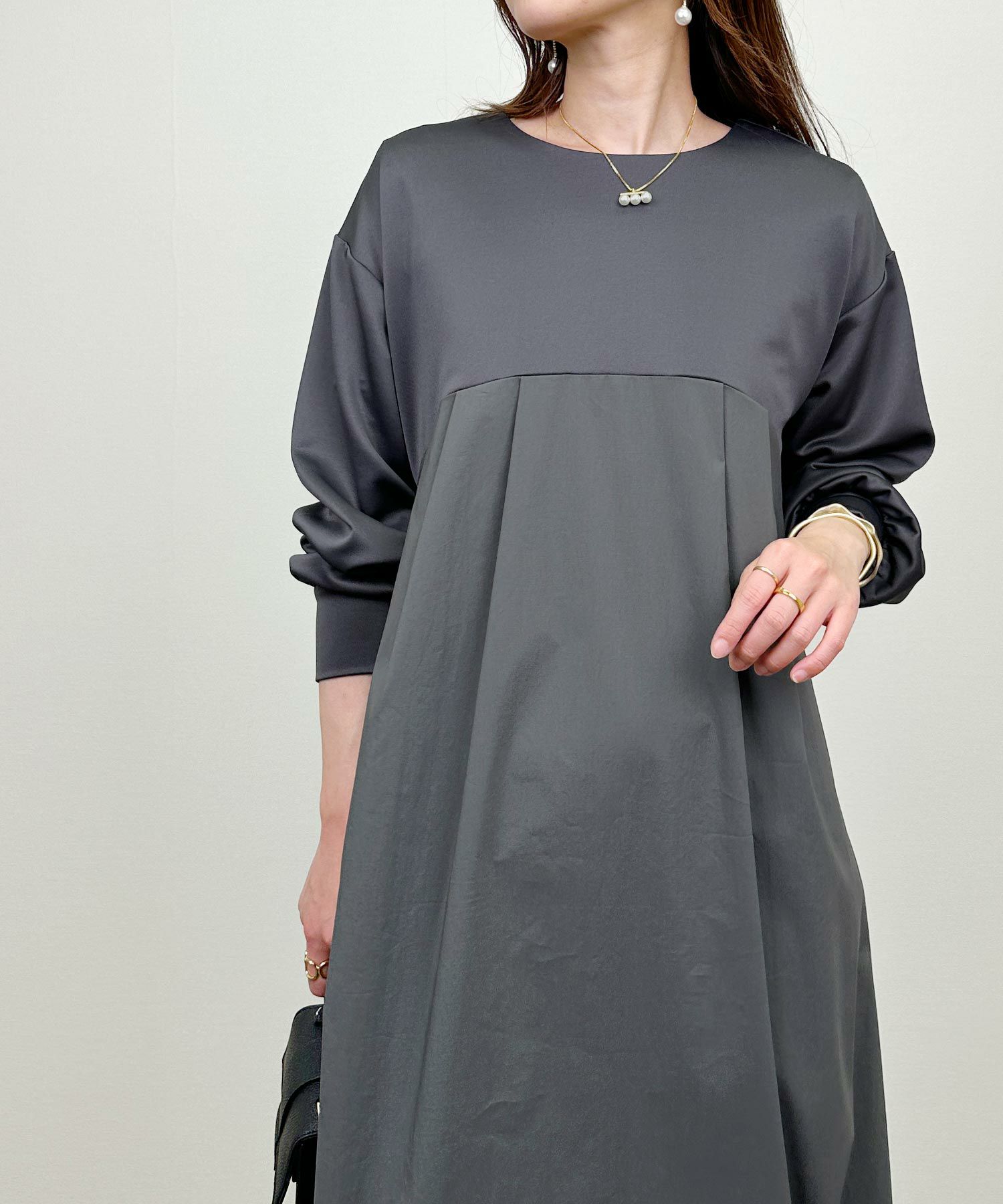 切り替えコクーンワンピース | PICCIN (ピッチン) 公式通販